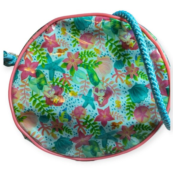 Disney Little Mermaid Circle Drawstring Beach Pool Bag - Picture 5 of 11